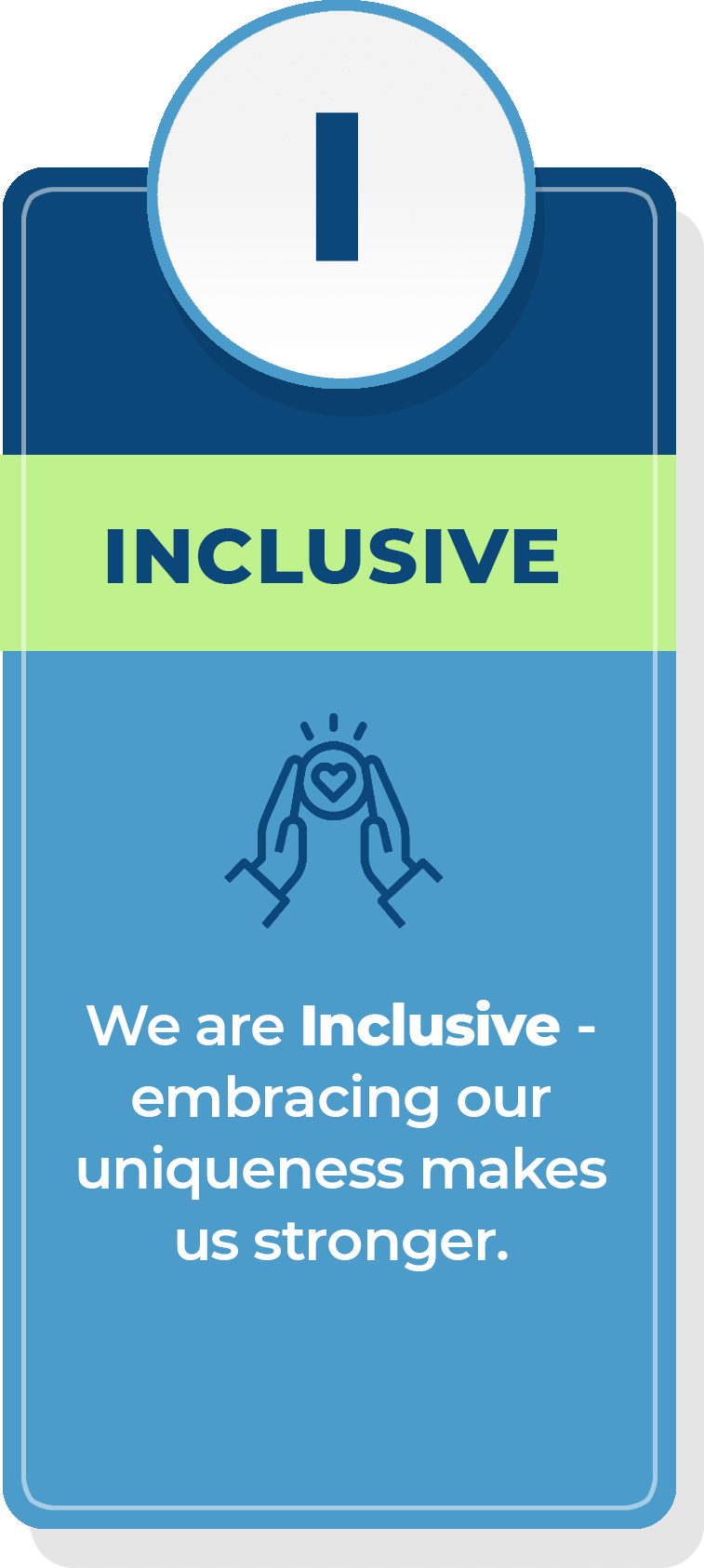 iPipeline core values - We are Inclusive graphic